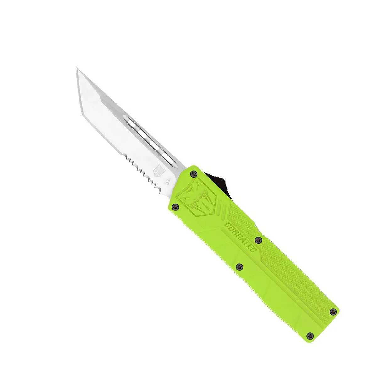CobraTec Lightweight OTF-Messer Zombie Green D2