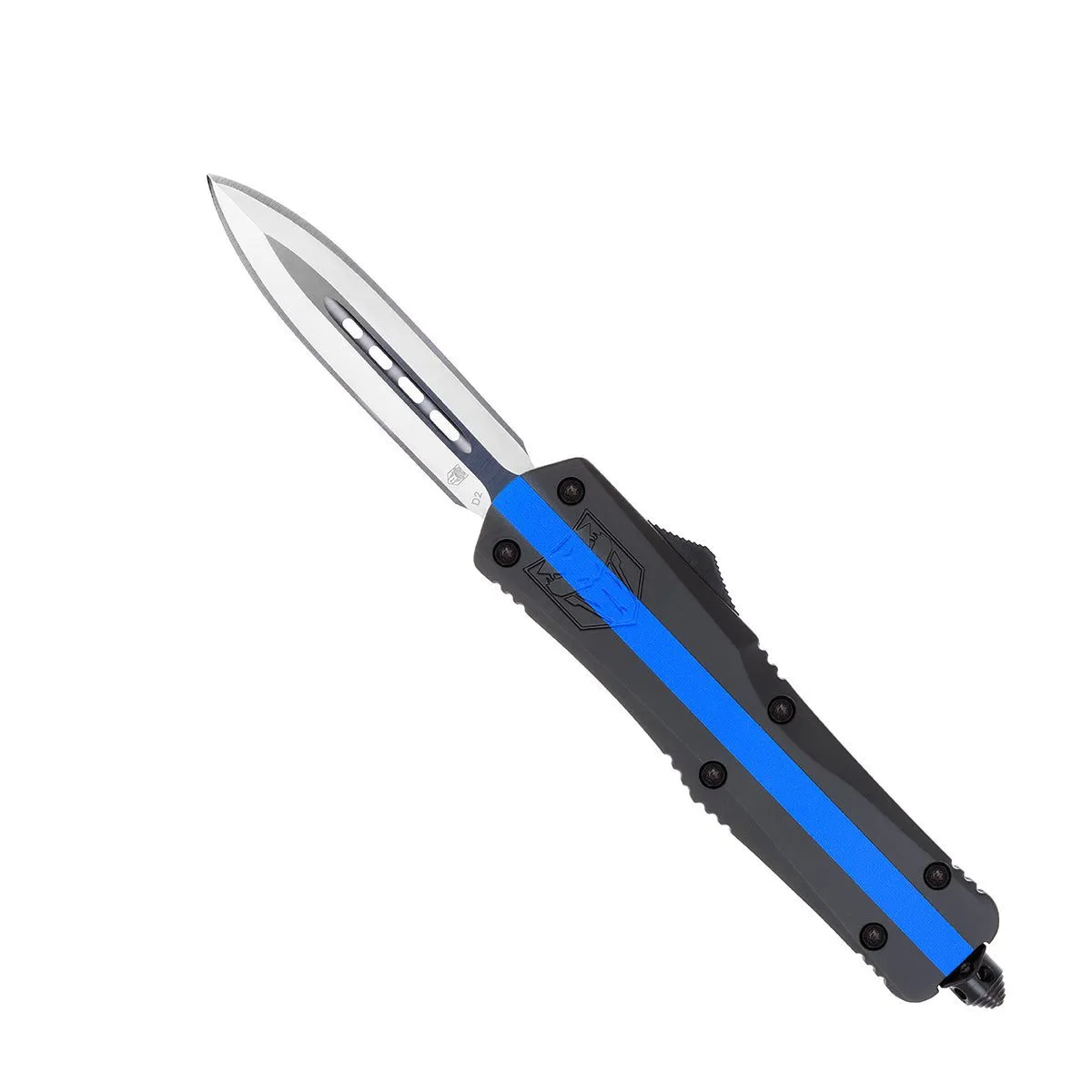 CobraTec FS-3 Medium OTF-Messer Blue Line Punisher D2