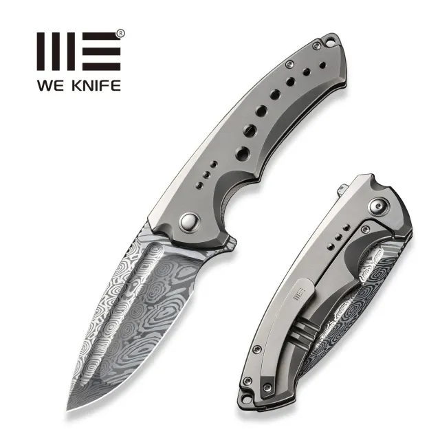 WeKnife Nexusia WE22044-DS1 Taschenmesser Damasteel