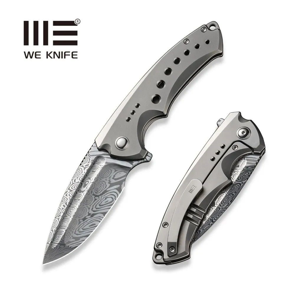 WeKnife Nexusia WE22044-DS1 Taschenmesser Damasteel
