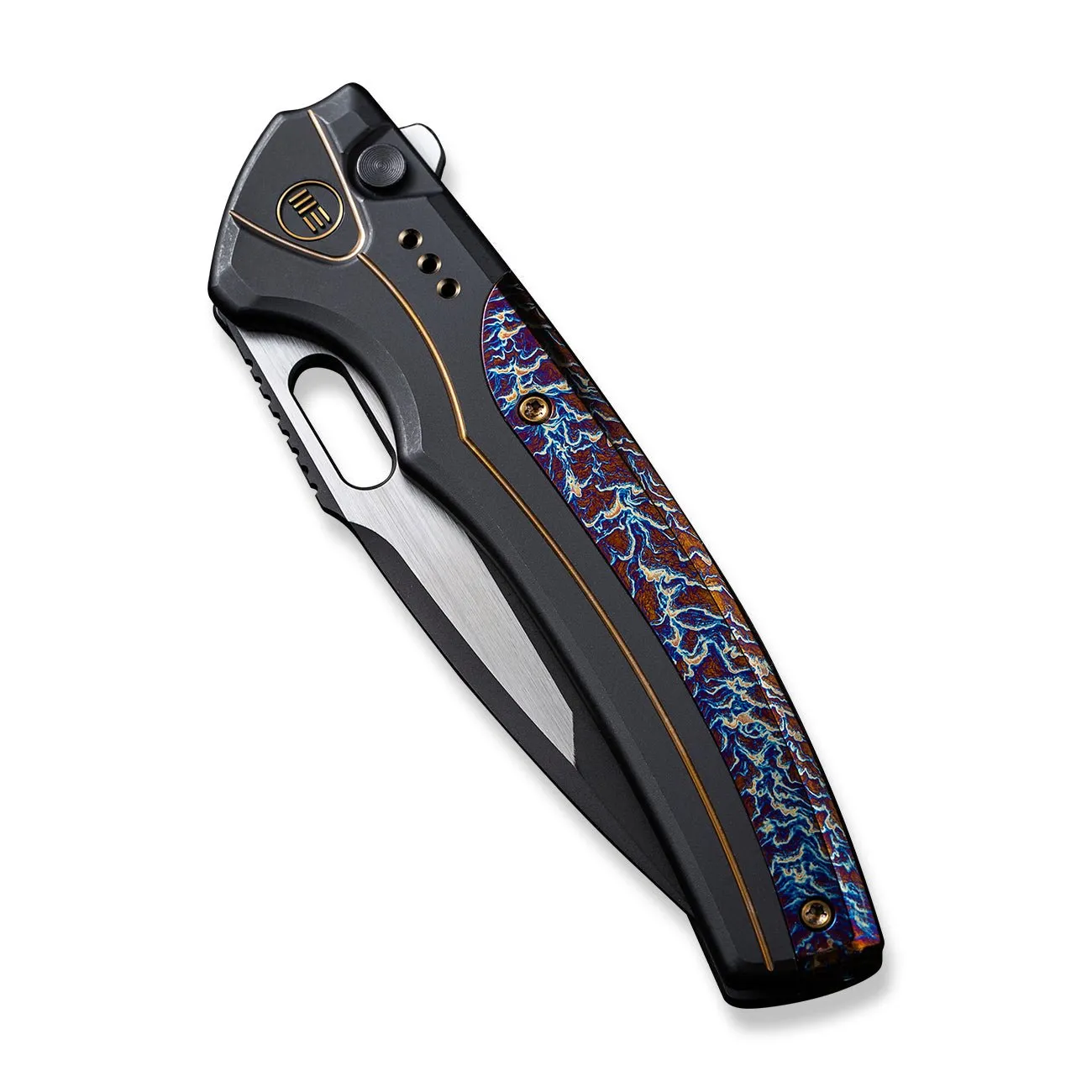 WeKnife Exciton WE22038A-4 Klappmesser Schwarz Button-Lock