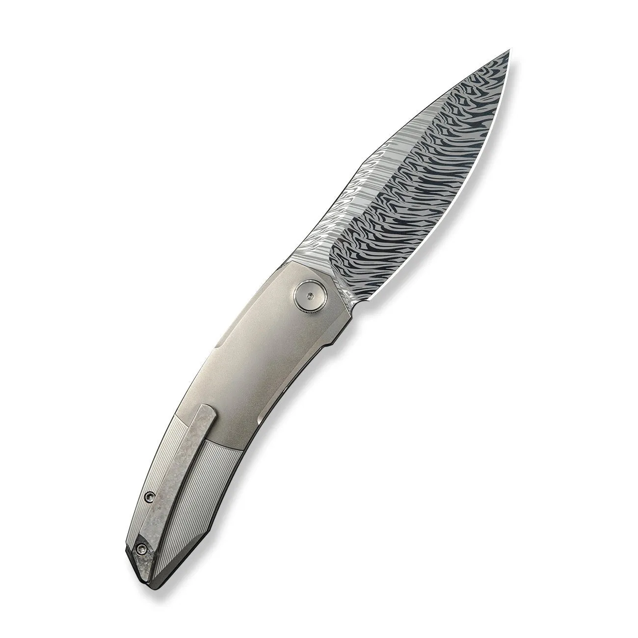 WeKnife Sine Wave WE23069B-DS1 Taschenmesser Damast