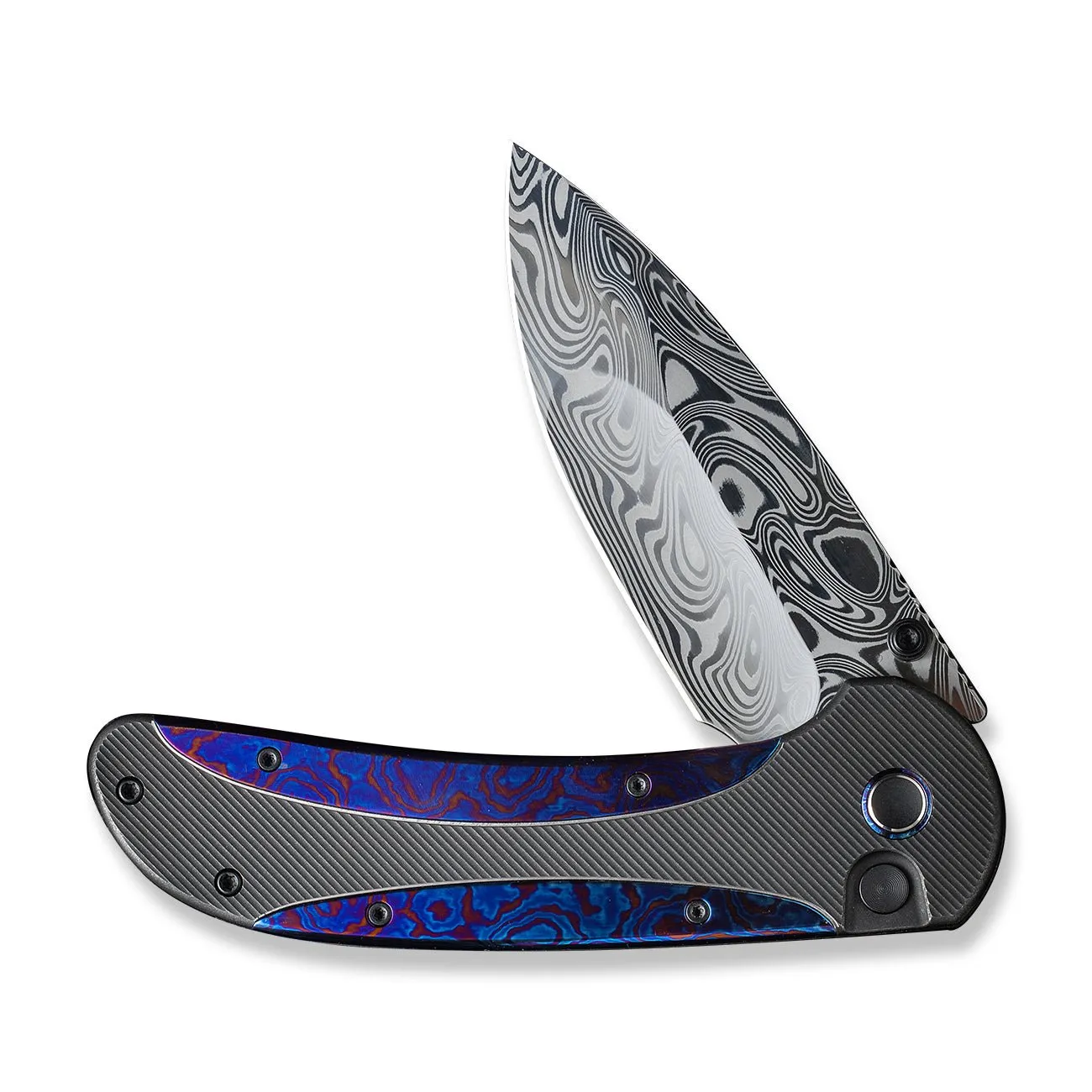 WeKnife Zizzit WE23031-DS1 Taschenmesser Damasteel