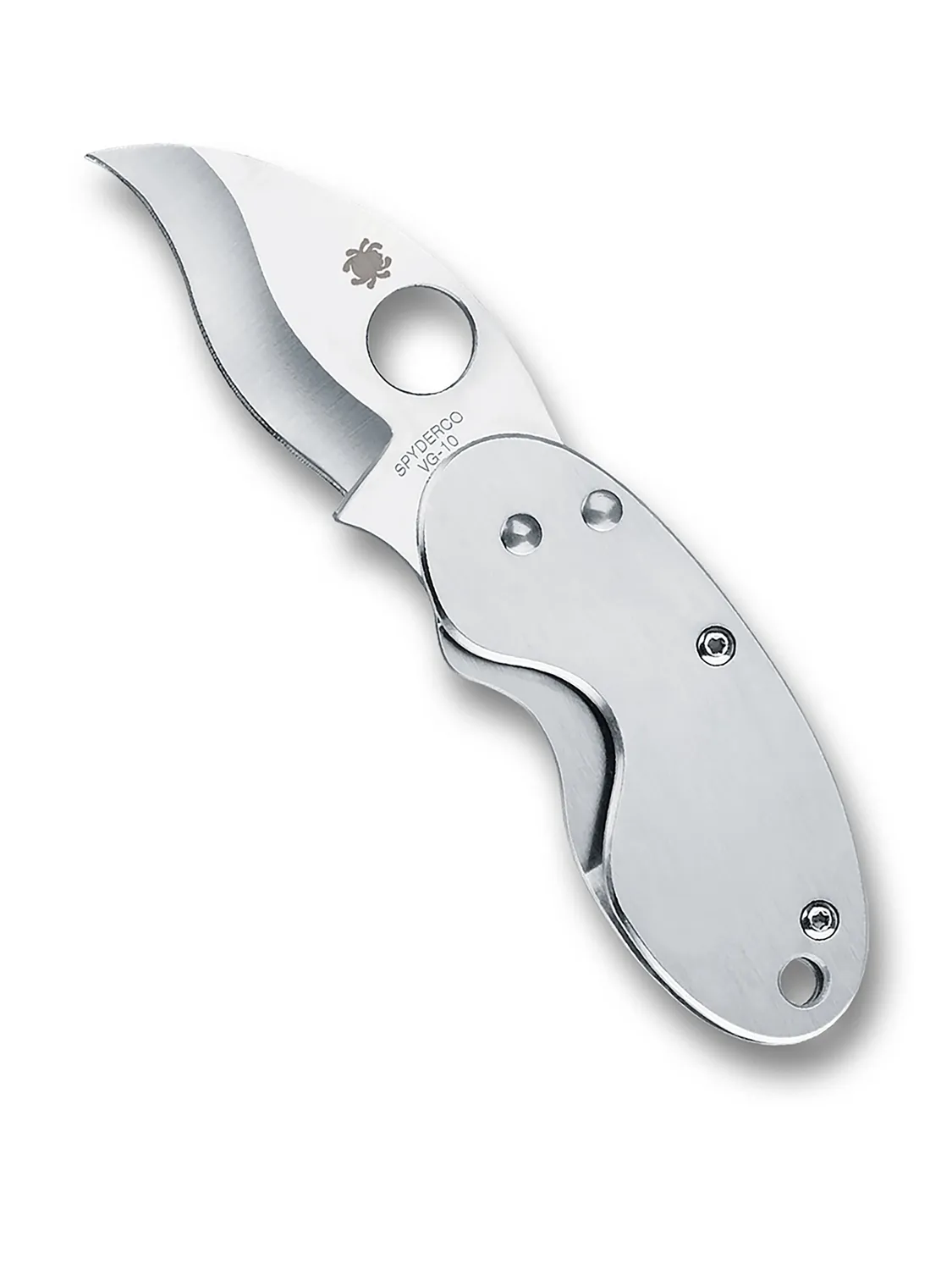 Spyderco Cricket Klappmesser VG-10 Reverse-S Edelstahl