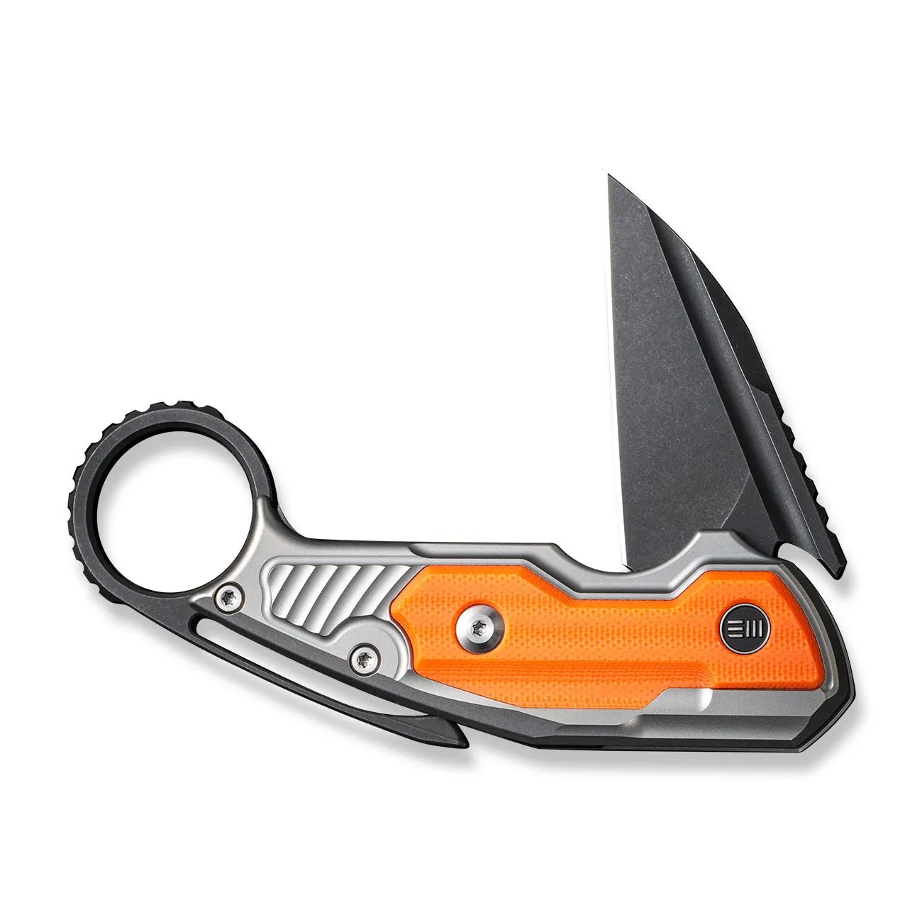 WeKnife Yardbird WE22021-1 Klappmesser Grau-Orange 20CV