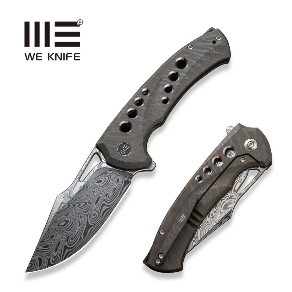 WeKnife Swiftfin WE23051-DS1 Klappmesser Damasteel Titan