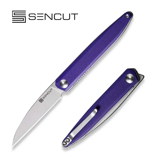 SENCUT Jubil S20029-1 Taschenmesser Lila Wharncliffe