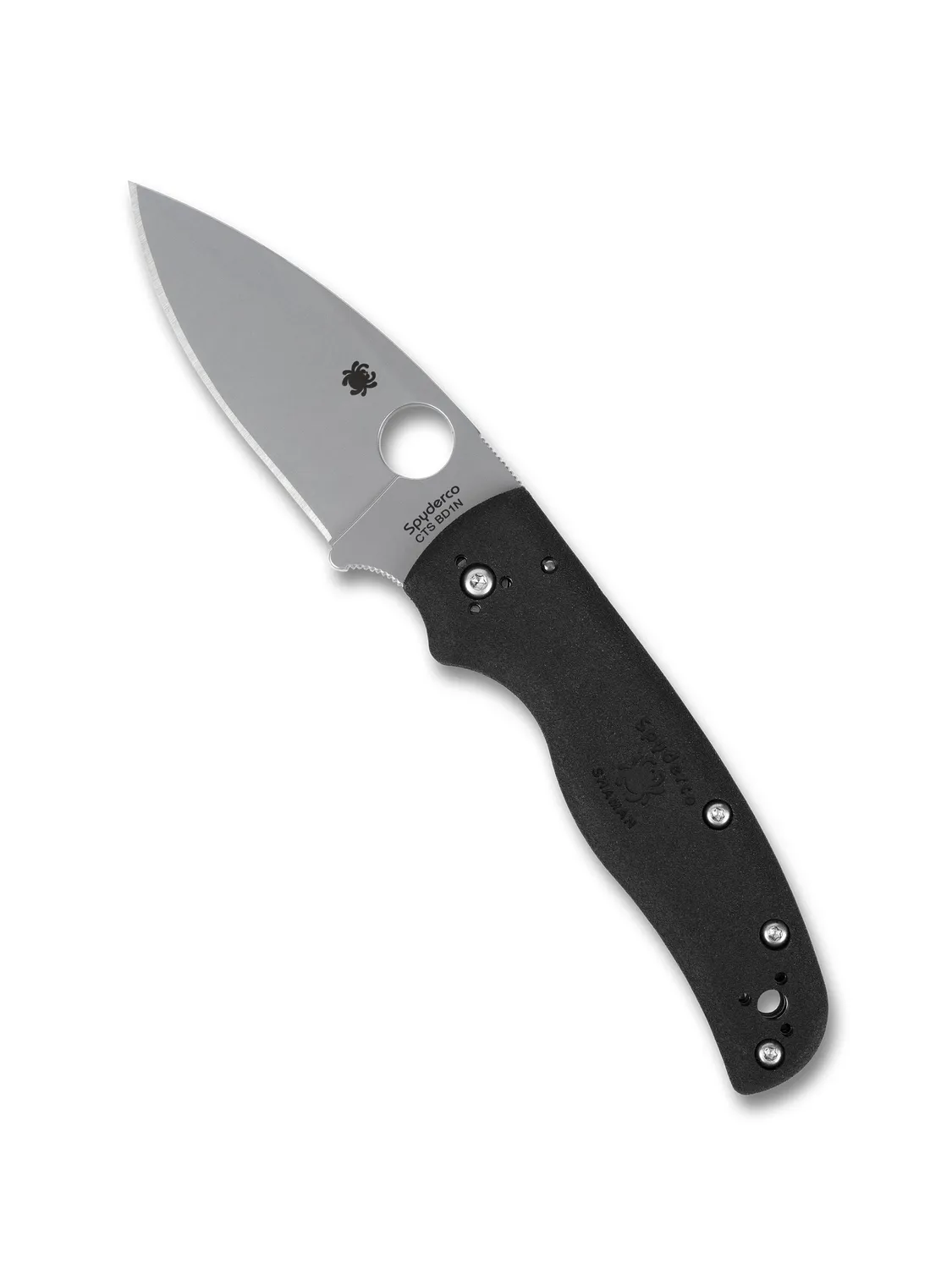 Spyderco Shaman Lightweight Klappmesser PlainEdge FRN