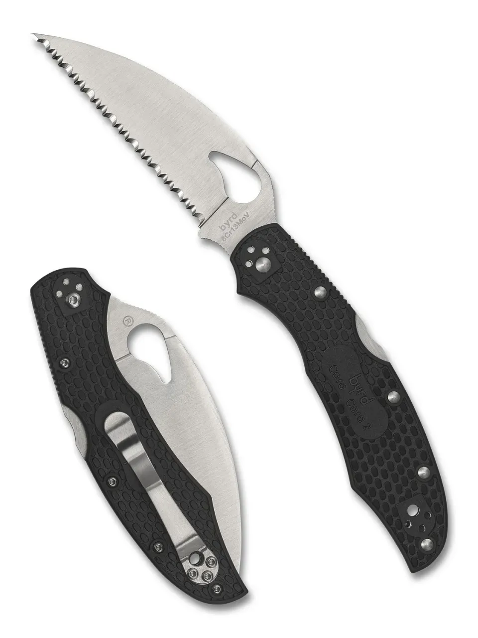 byrd Cara Cara 2 Wharncliffe Taschenmesser 8Cr
