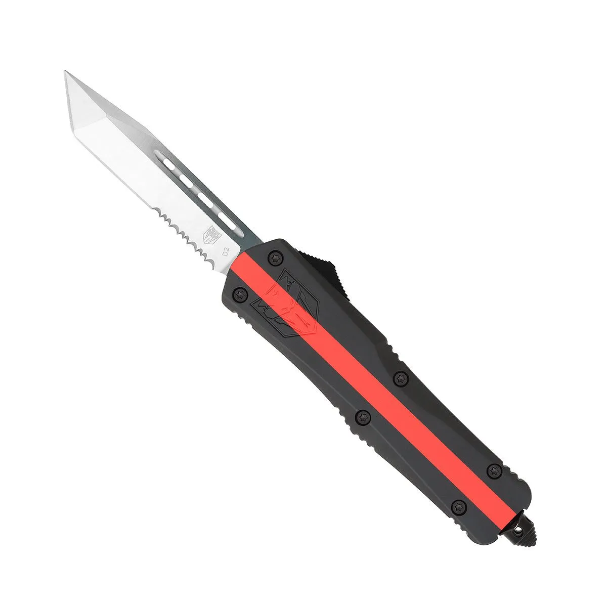 CobraTec Large FS-3 Thin Red Line OTF Messer D2