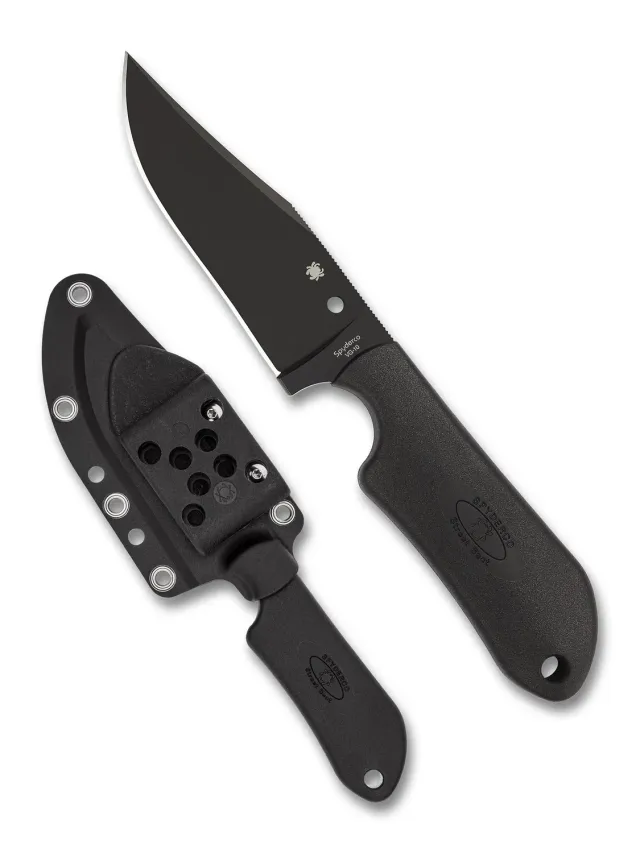 Spyderco Street Beat Fixed Messer VG-10 schwarz