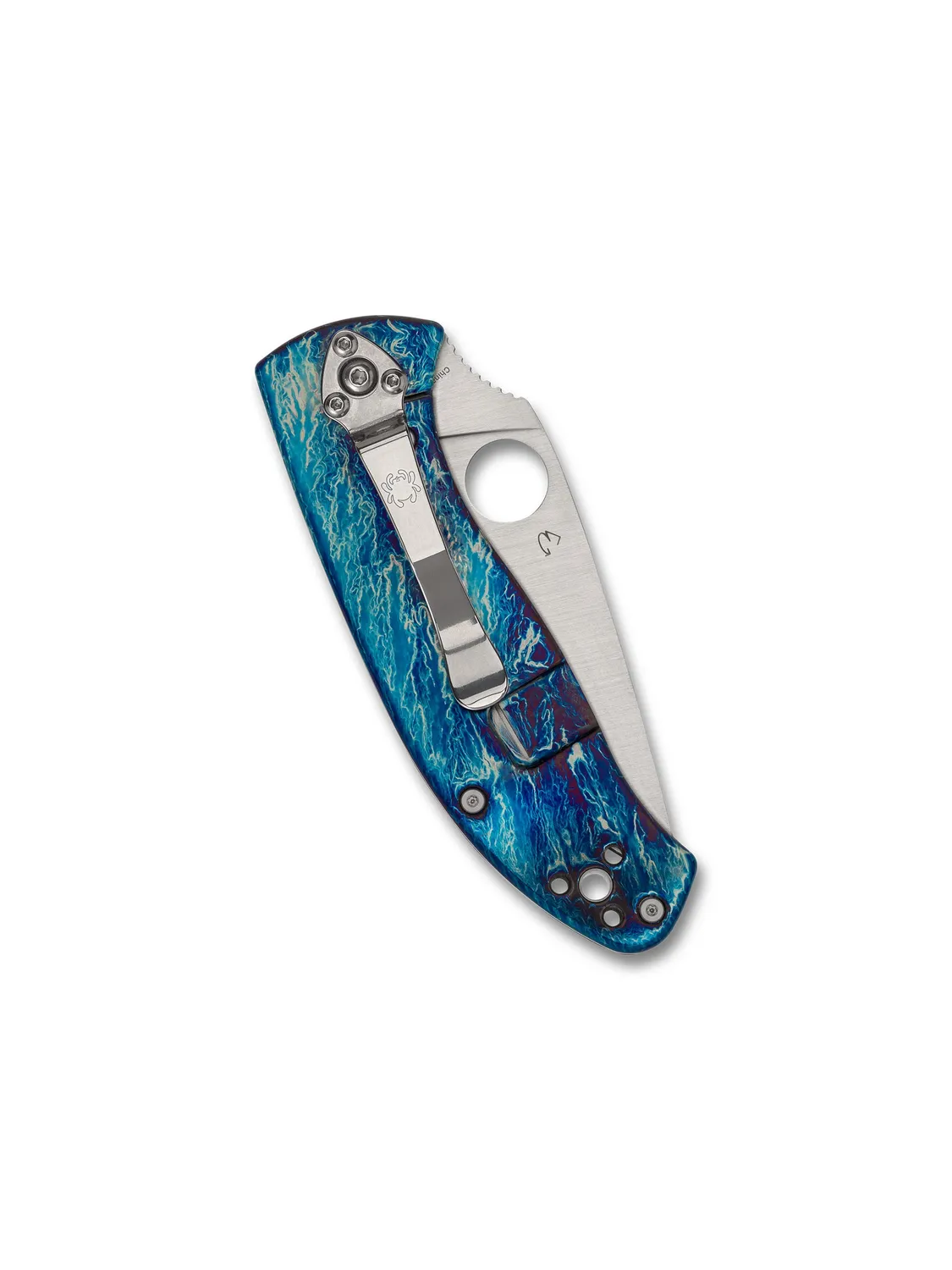 Spyderco Tenacious R.I.L. Taschenmesser D2 Disarray