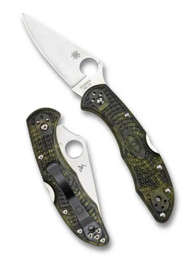 Spyderco Delica 4 Lightweight Taschenmesser VG-10 FRN
