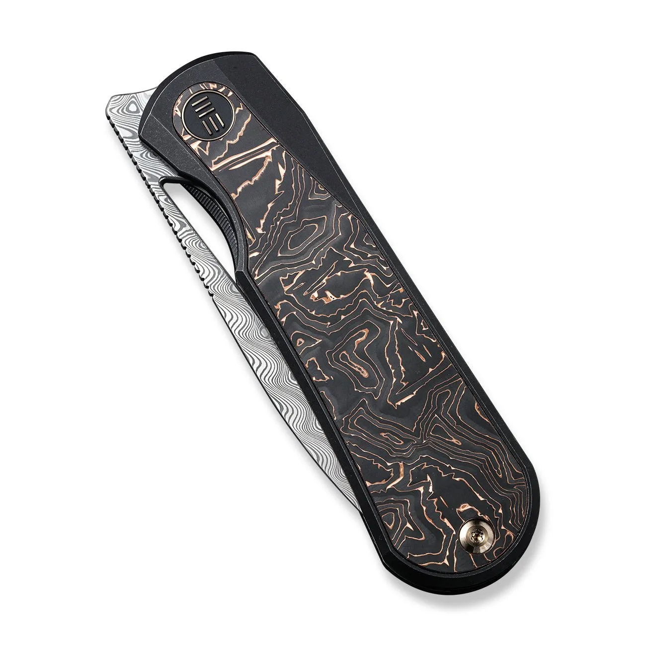 WeKnife Baloo WE21033-DS1 Taschenmesser Damasteel Carbon