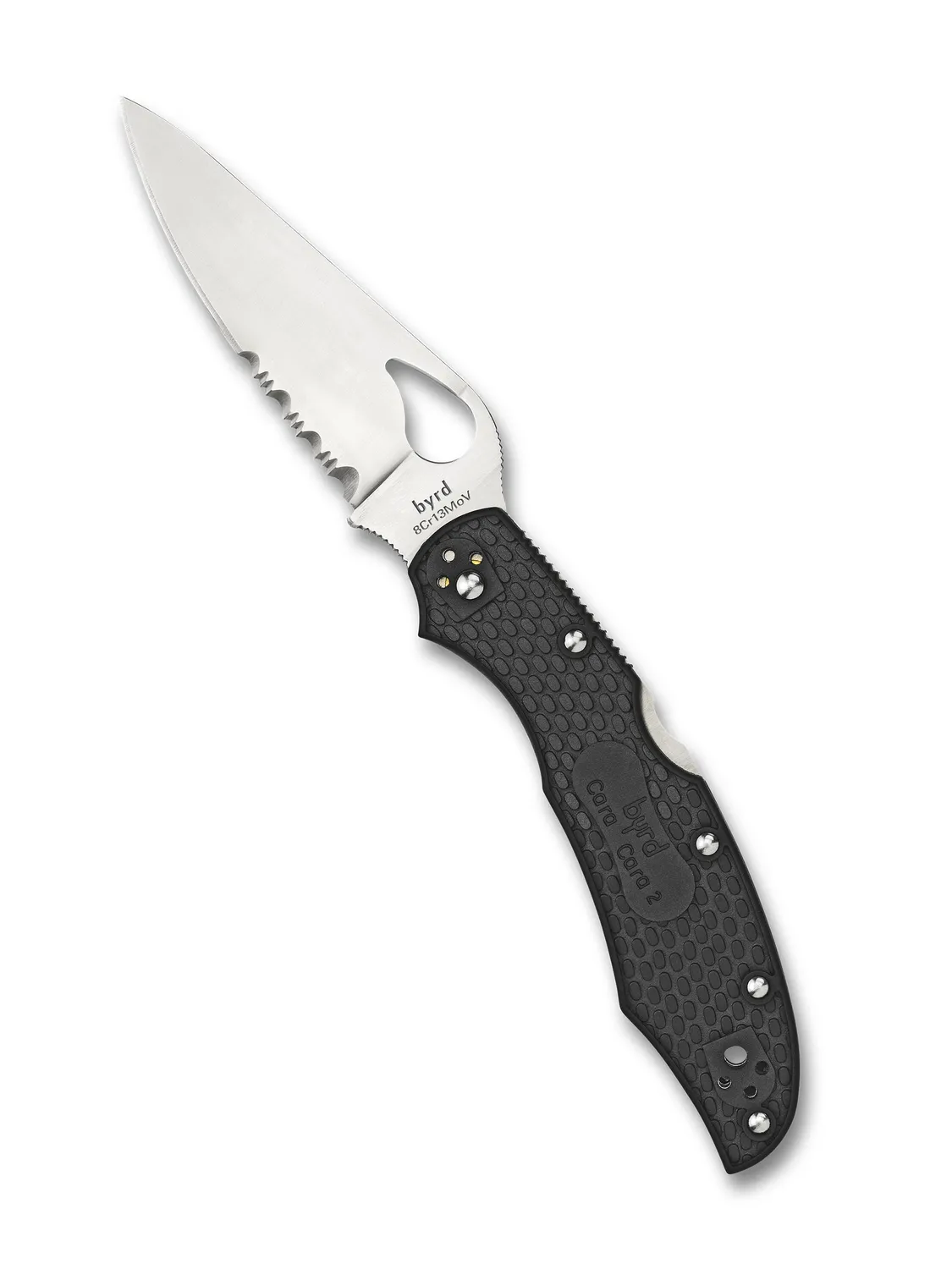 Byrd Cara Cara 2 Lightweight Taschenmesser Schwarz glatt