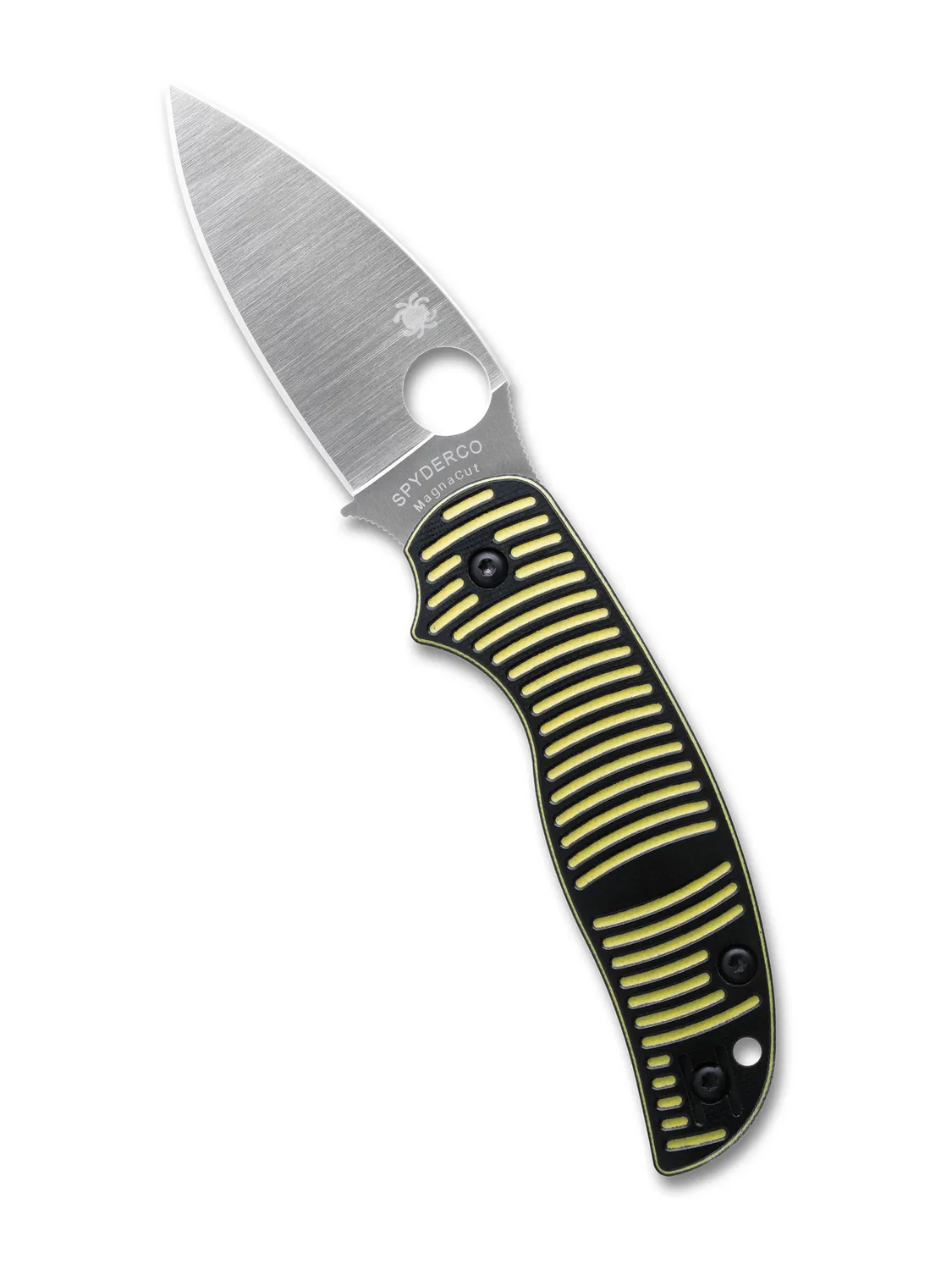 Spyderco Sage 5 Salt Klappmesser MagnaCut Gelb-Schwarz
