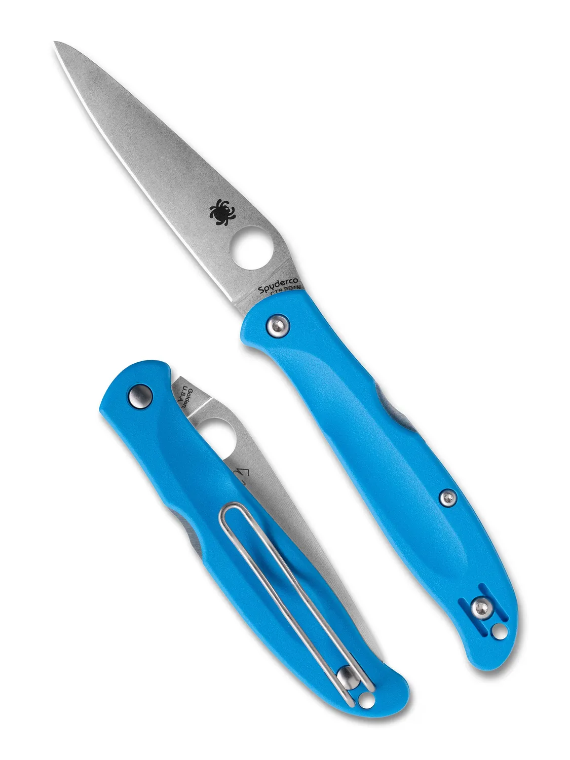 Spyderco Charisma Taschenmesser Schwarz ultraleicht