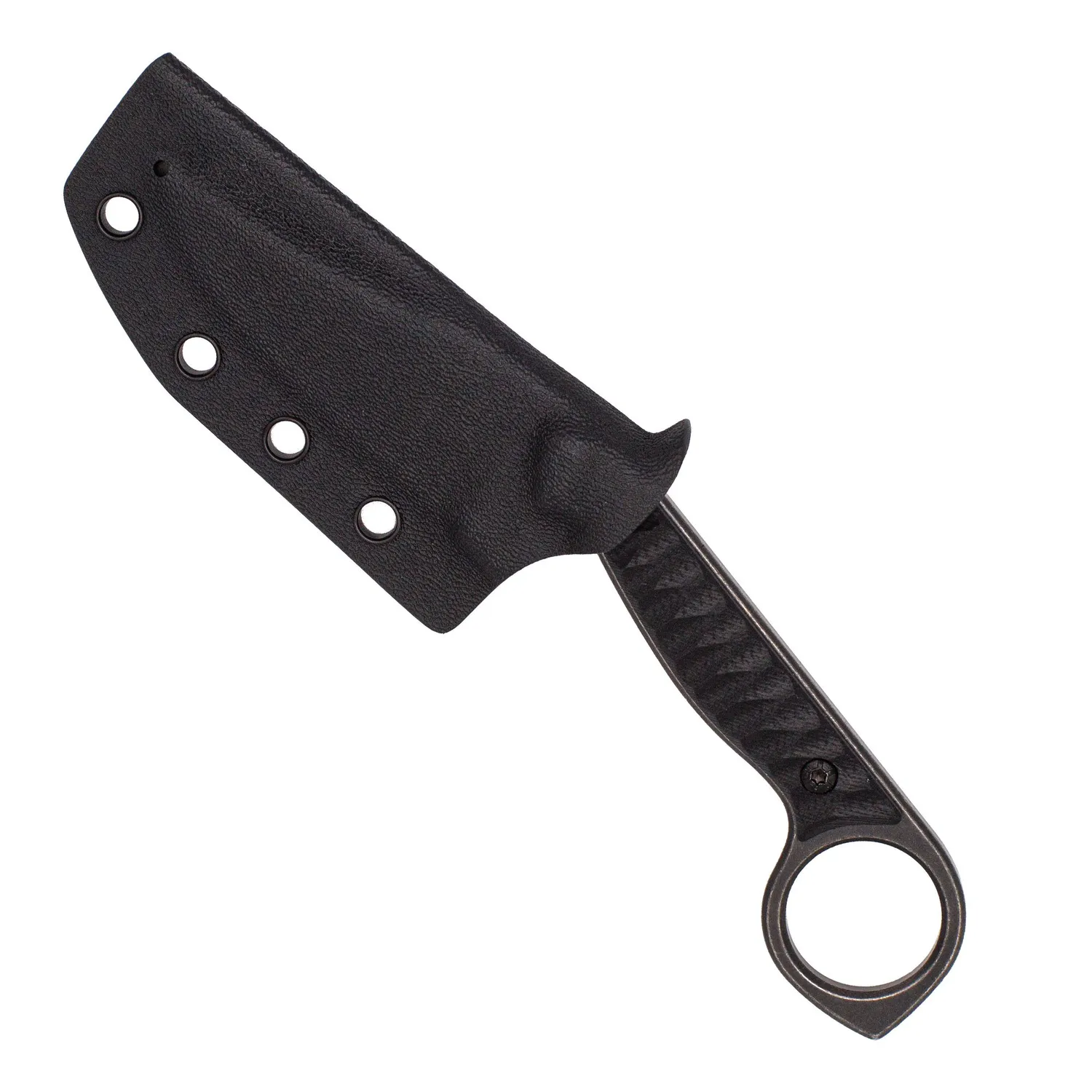 CobraTec Wolfteeth Clip Point Feststehend G10