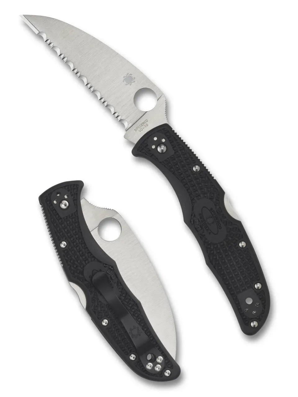 Spyderco Endura 4 Wharncliffe Taschenmesser SpyderEdge VG-10
