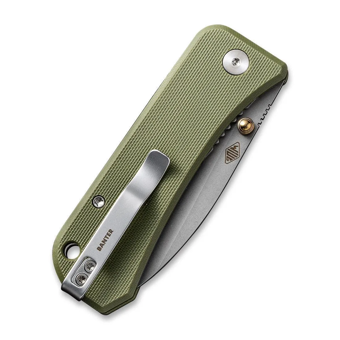 WeKnife Banter 2004D Taschenmesser G10 Grün S35VN