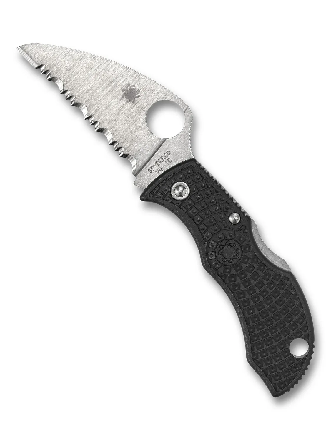 Spyderco Manbug Wharncliffe Taschenmesser FRN PlainEdge