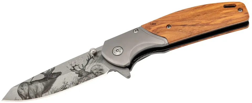 Herbertz Top Collection 55009 Einhandmesser Olivenholz AISI 420