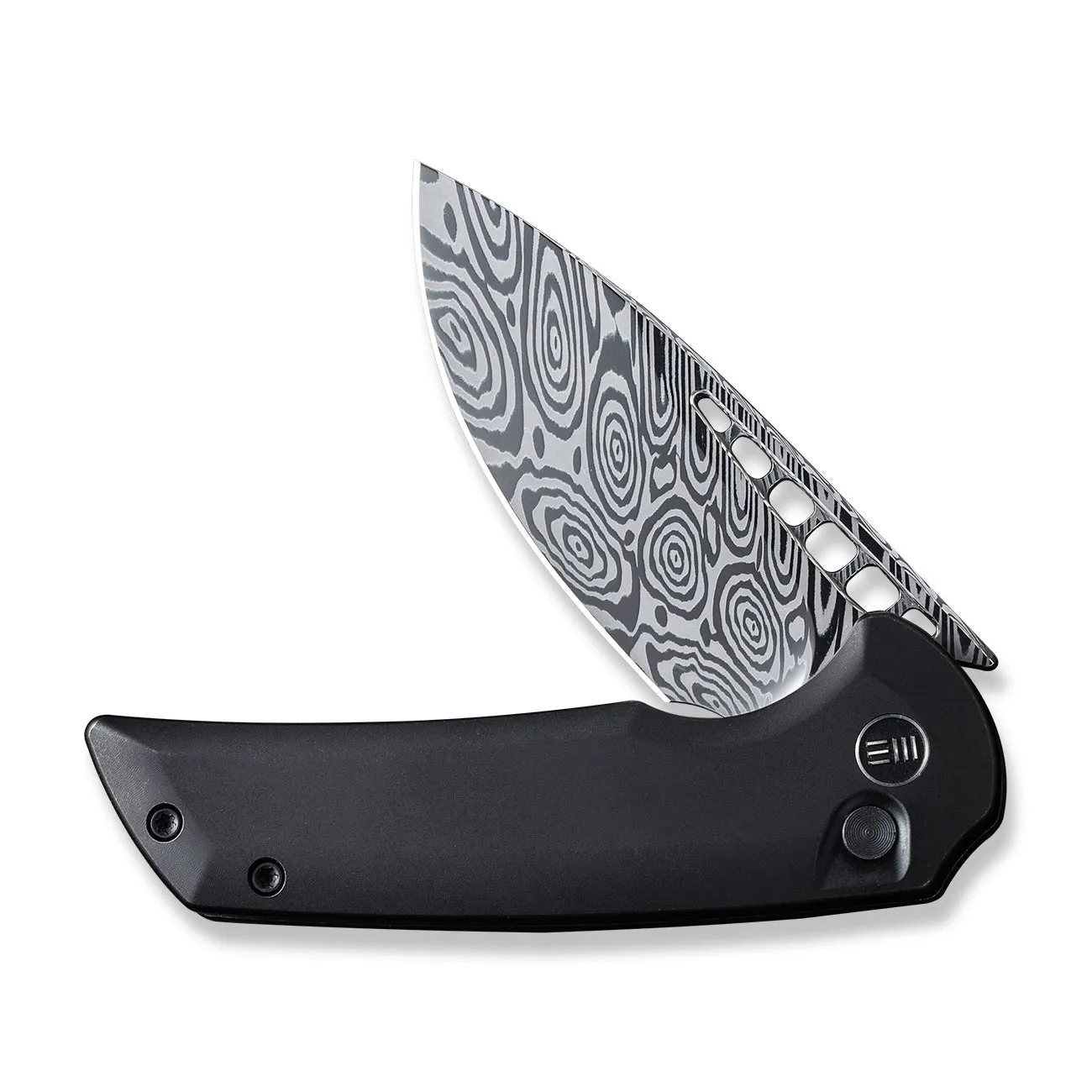 WeKnife Mini Malice WE054BL-DS1 Klappmesser Damast schwarz