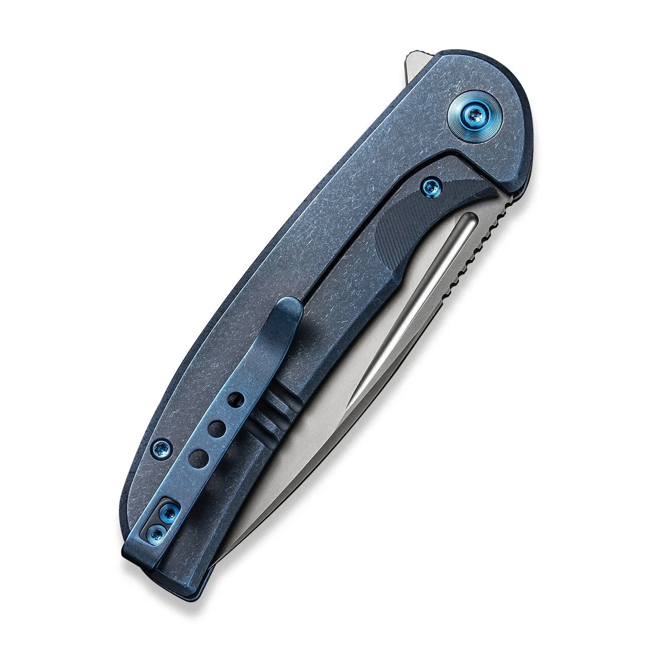 WeKnife Beacon WE20061B-2 Taschenmesser Titan Blau CPM 20CV