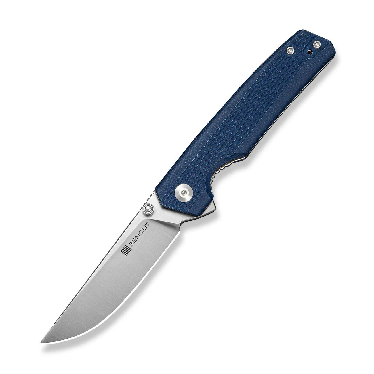 SENCUT Stria S25112-3 Klappmesser Micarta Blau Satin