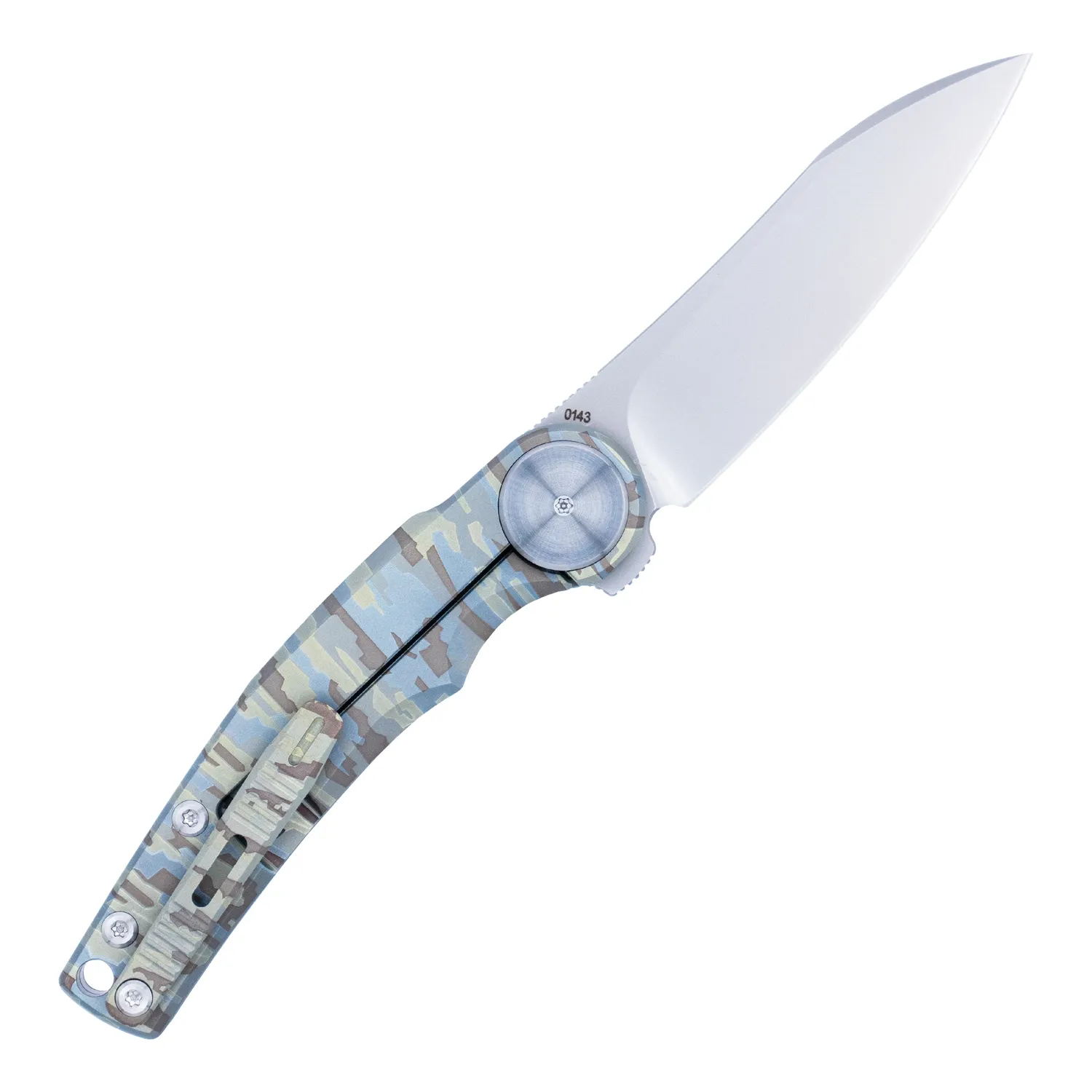 CobraTec Rogue Custom Digital Camo Taschenmesser M390