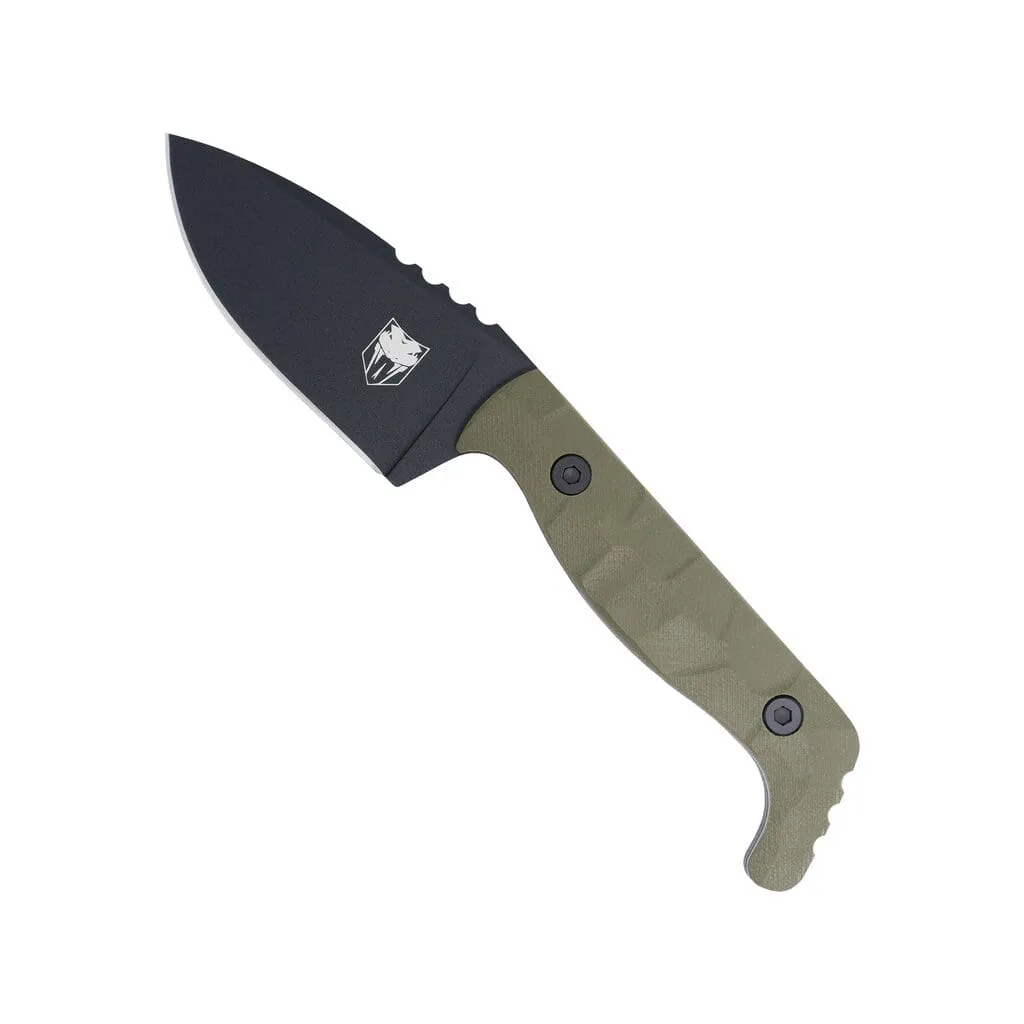 CobraTec Kingpin S Fixed Blade Outdoormesser D2 3,25"