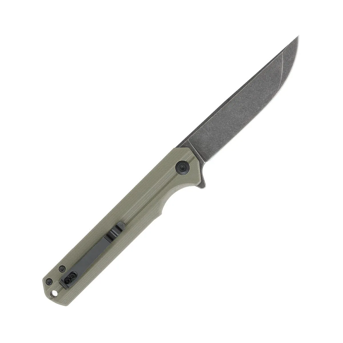 CobraTec Streamline Klappmesser D2 schwarz G-10