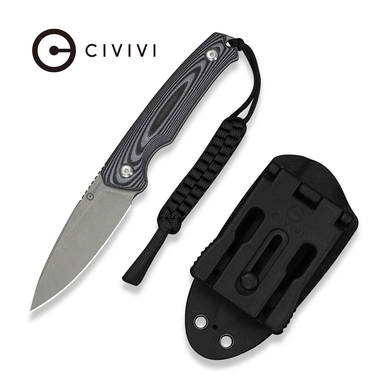Civivi Altus C20076B-2 Outdoormesser Grau 14C28N