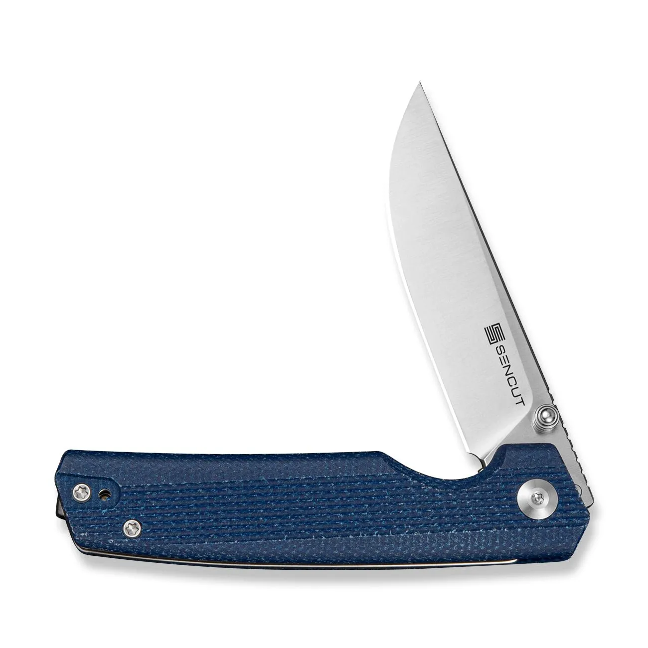 SENCUT Stria S25112-3 Klappmesser Micarta Blau Satin