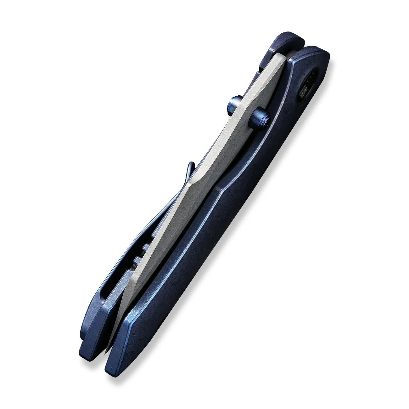 WeKnife High-Fin WE22005-3 Taschenmesser Titan 20CV Blau