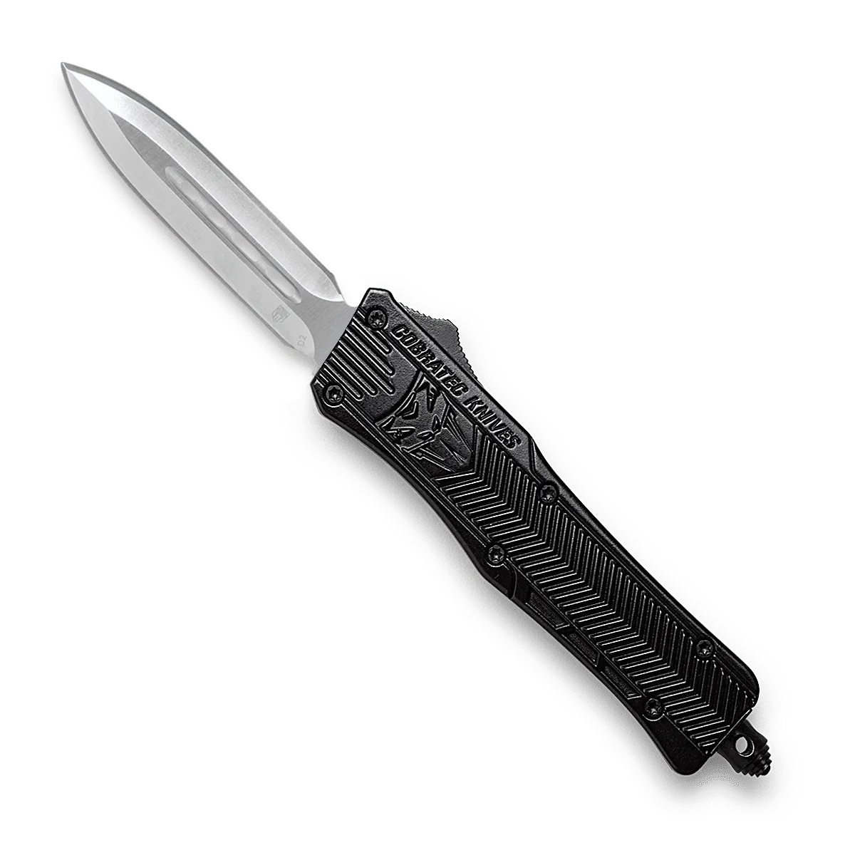 CobraTec CTK-1 Small OTF-Messer Schwarz Cerakote