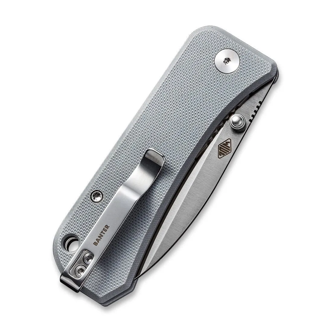 WeKnife Banter 2004E Klappmesser G10 grau S35VN