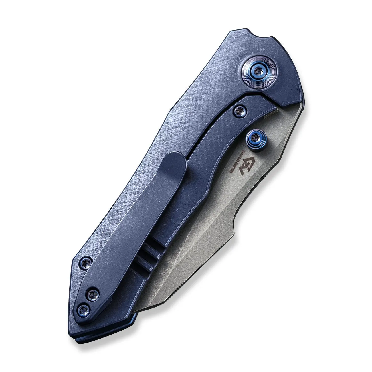 WeKnife High-Fin WE22005-3 Taschenmesser Titan 20CV Blau