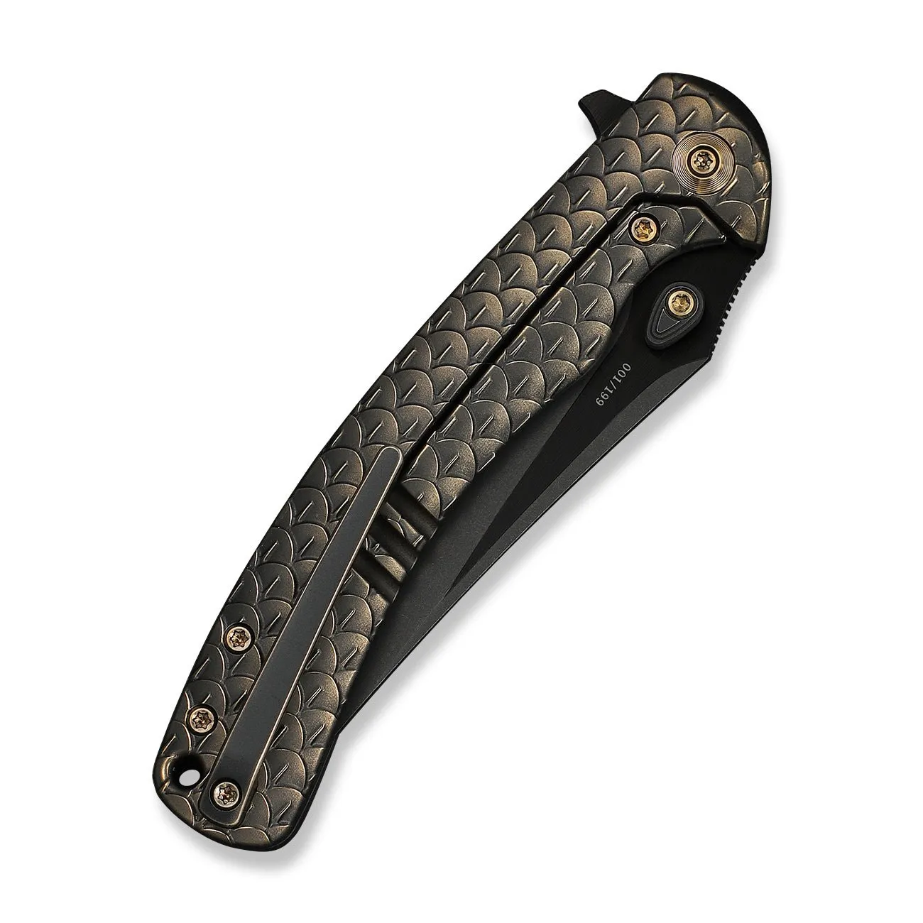 WeKnife Dracarys WE25061B-4 Taschenmesser Bronze M390