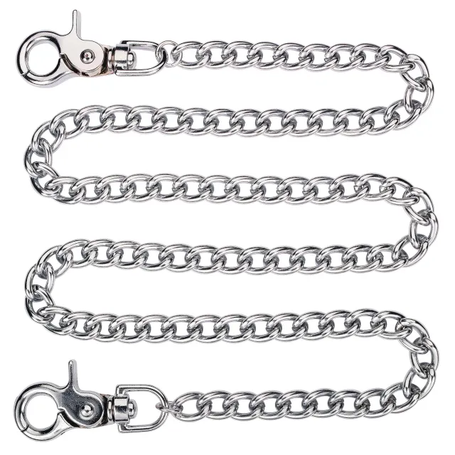 Herbertz Jumbo Messerkette verchromt 2 Karabiner