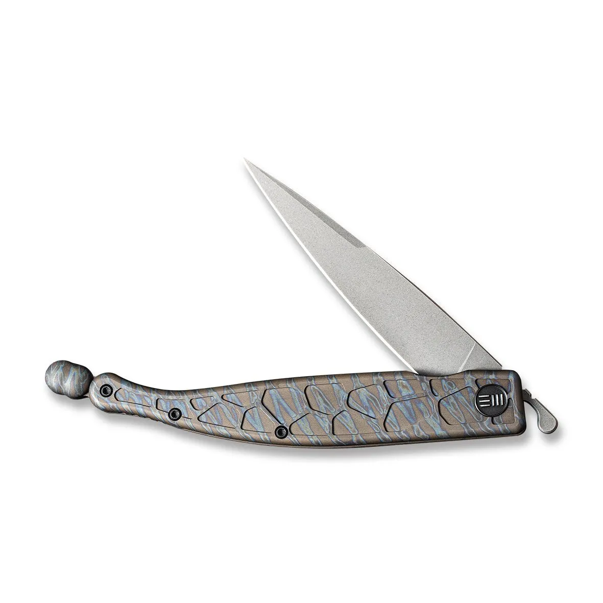 WeKnife Roman 2008D Klappmesser Titan S35VN Front-Flipper