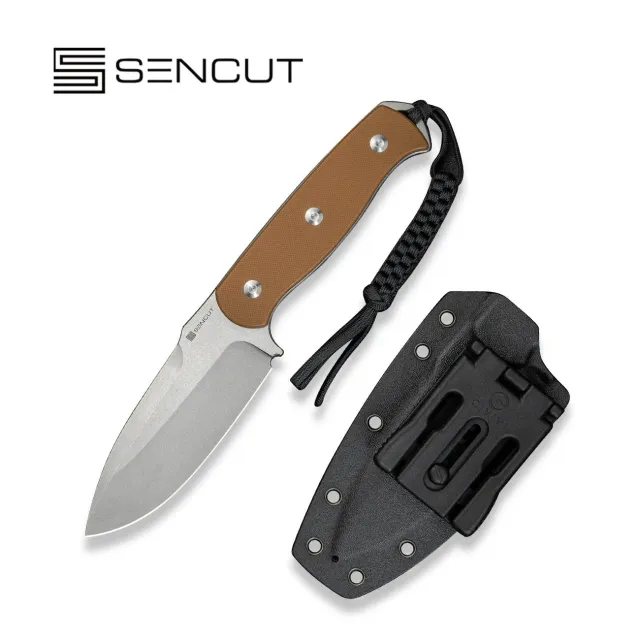 SENCUT Toxodon S24036-3 Fixed Blade Braun Kydex