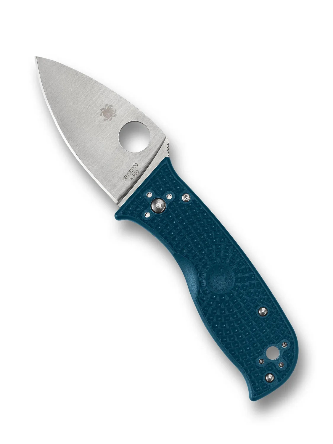 Spyderco Lil Temperance 3 Lightweight Taschenmesser Blau K390