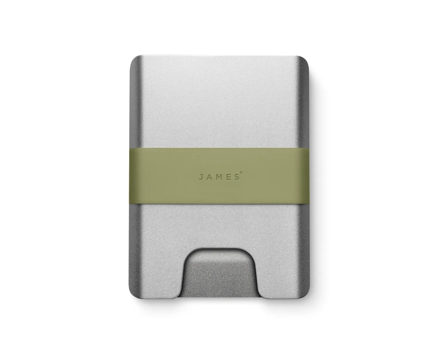 James Brand The Lowe Geldbörse Silber Schwarz RFID 1-6 Karten