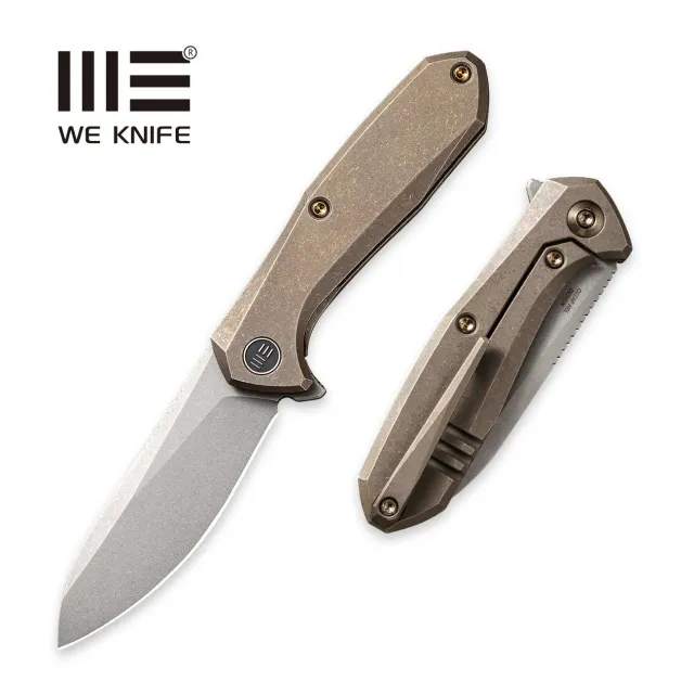 WeKnife Mote 2005A Klappmesser Titan Bronze S35VN