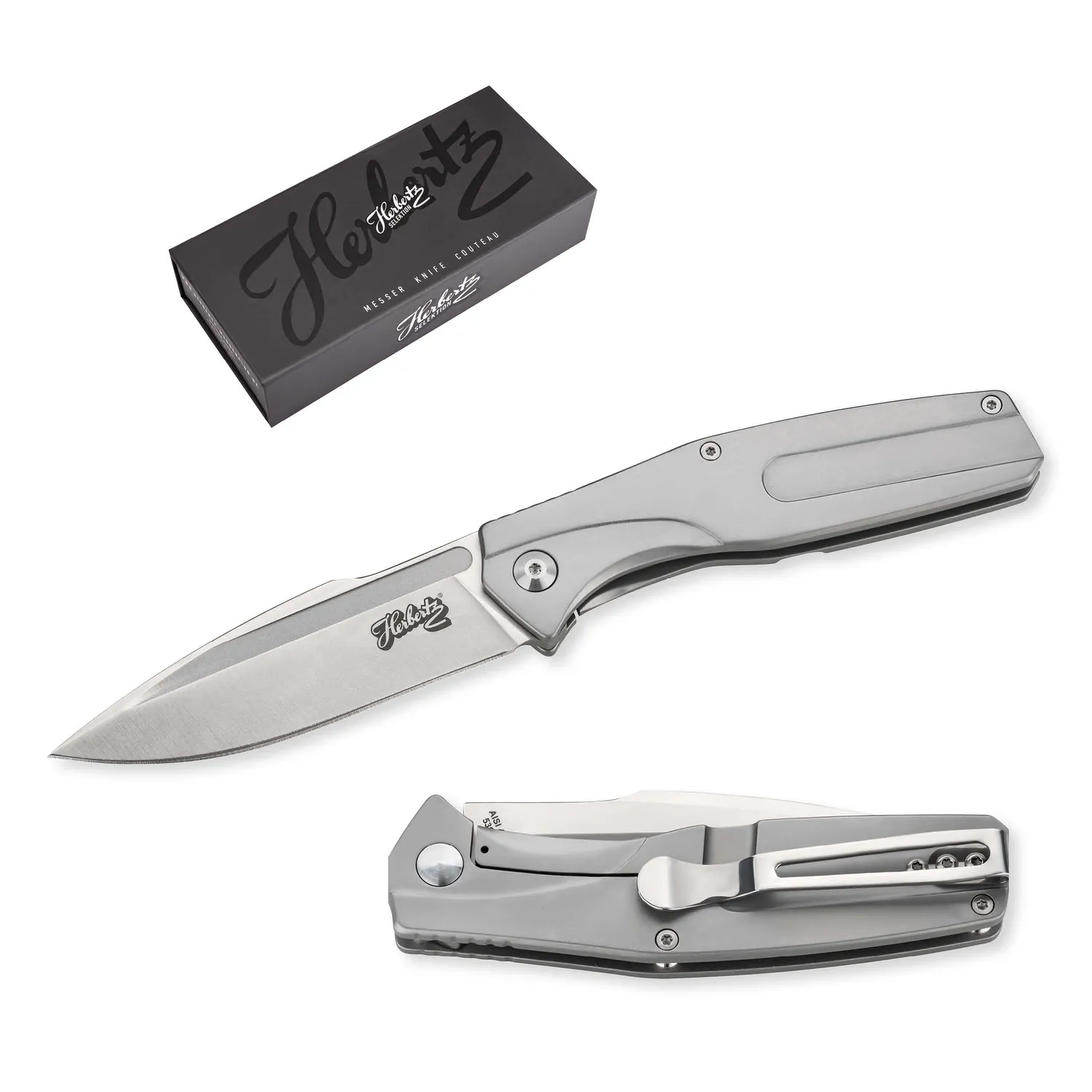 Herbertz Selektion Taschenmesser 53034 8,6 cm Edelstahl
