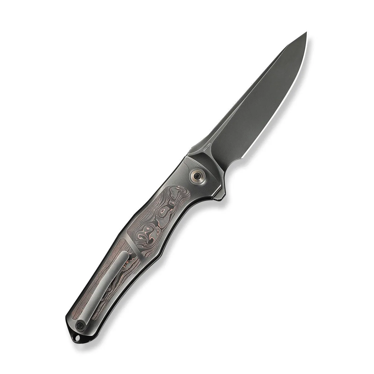 WeKnife 702XI WE07B-3 Klappmesser Titan Kupfer M390