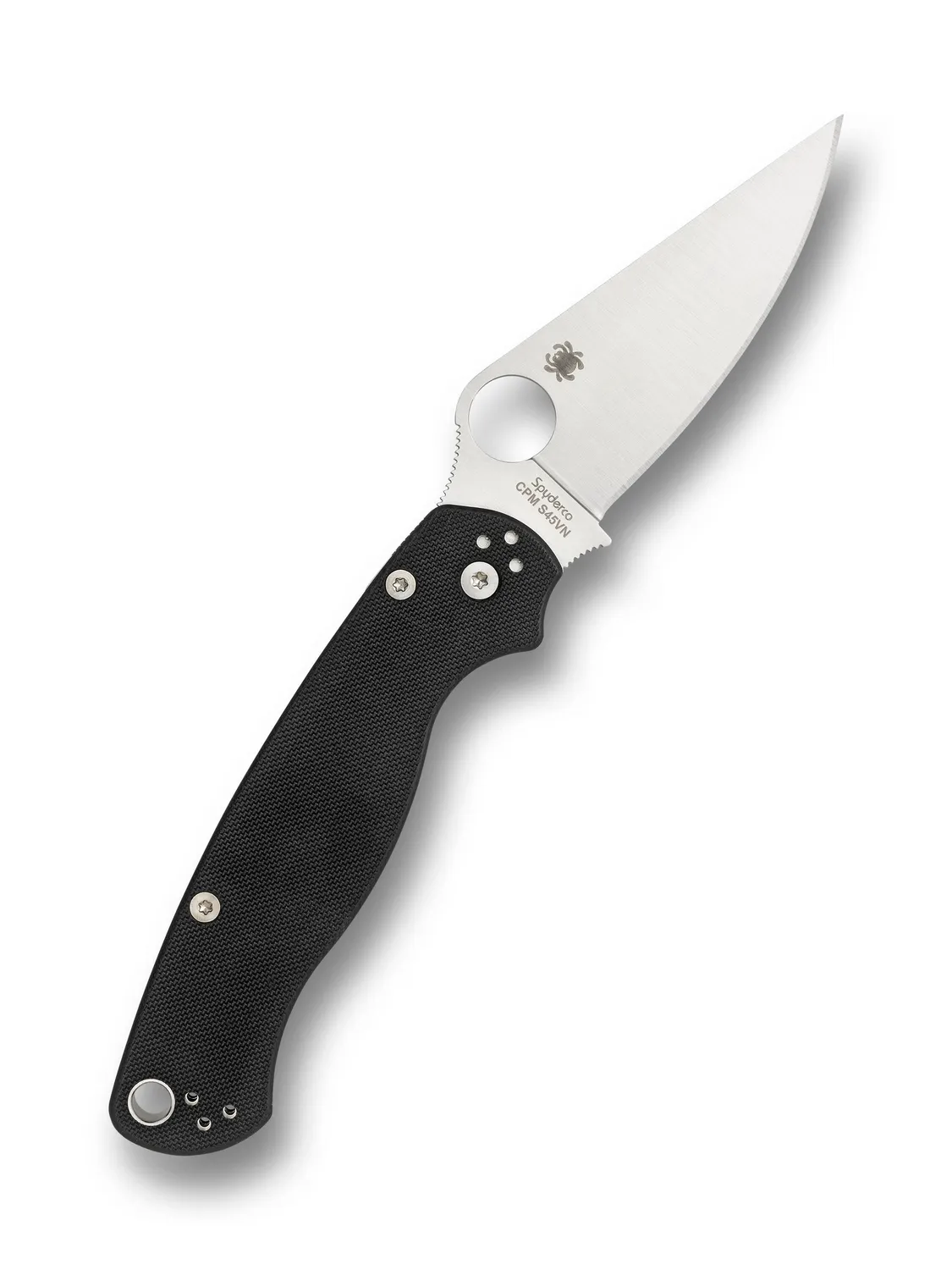 Spyderco Para Military 2 Linkshänder Messer S45VN