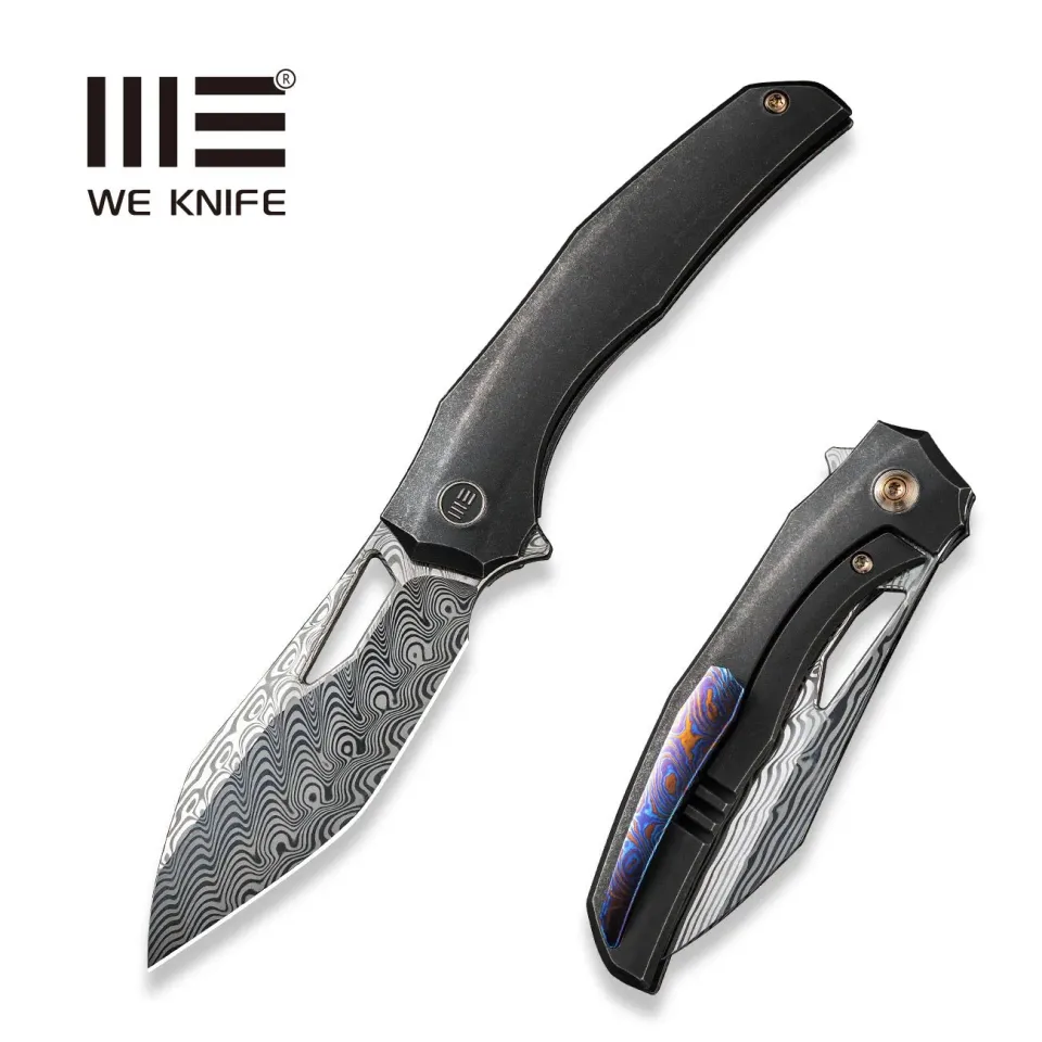 WeKnife Ignio WE22042B-DS1 Taschenmesser Damasteel Tanto