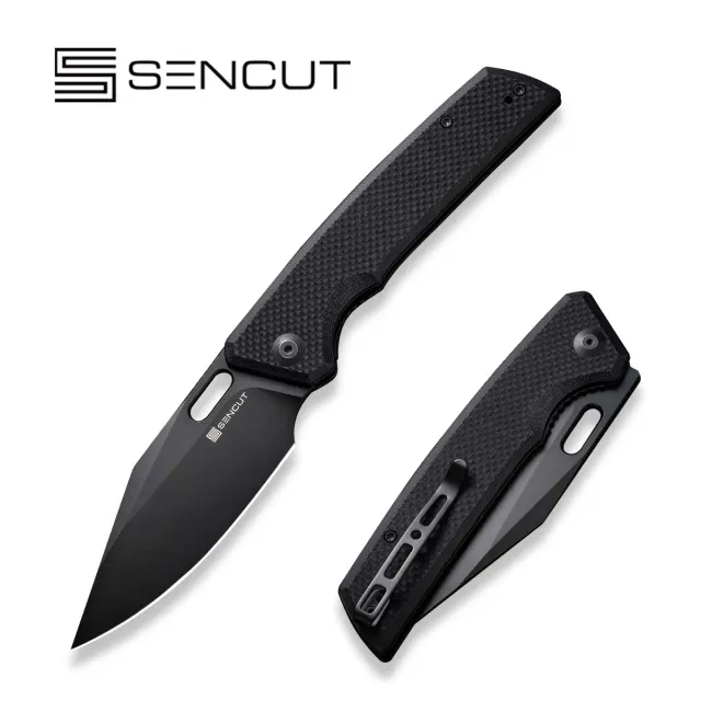 SENCUT GlideStrike S23018-1 Taschenmesser Schwarz 9Cr18MoV